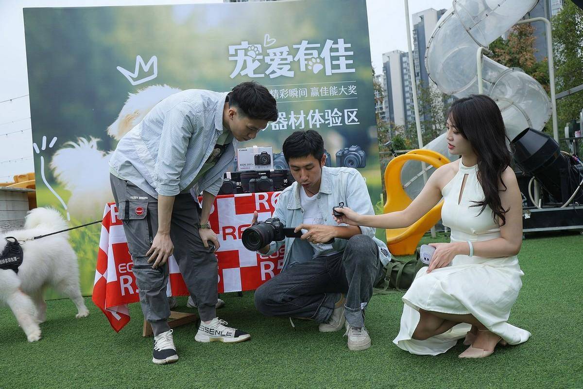 宠爱有佳 佳能EOS重庆站拍萌宠创意大片