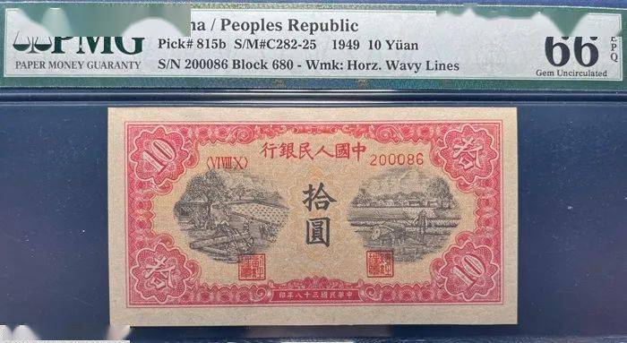 纸钞春拍行情：一版币高分成交抢眼