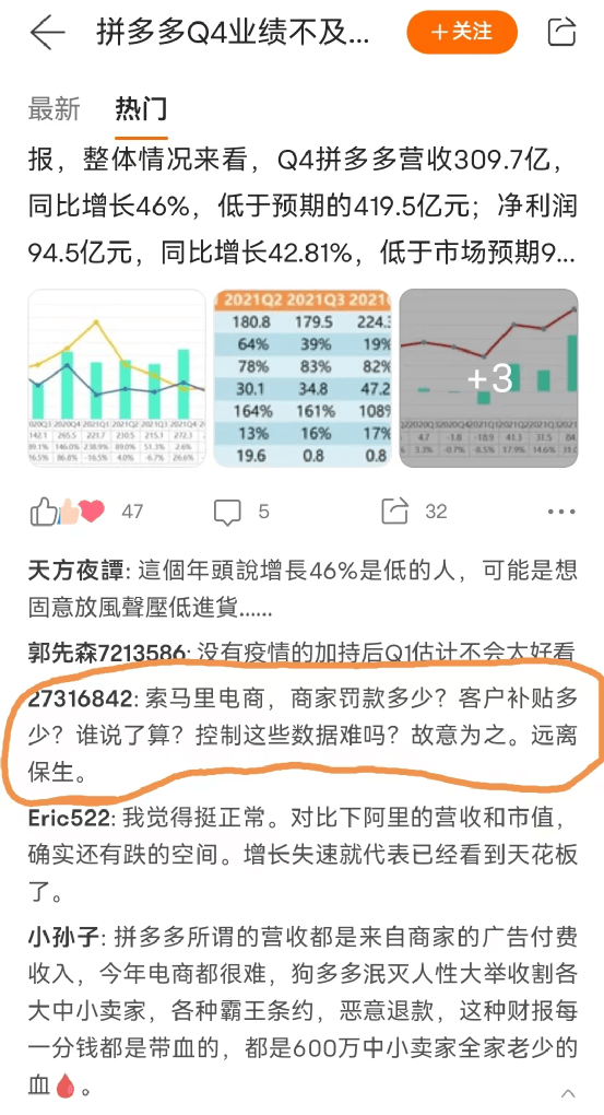 股价大跌<strong></p>
<p>股票狂跌</strong>,投资人不想看到一个“平庸”的拼多多