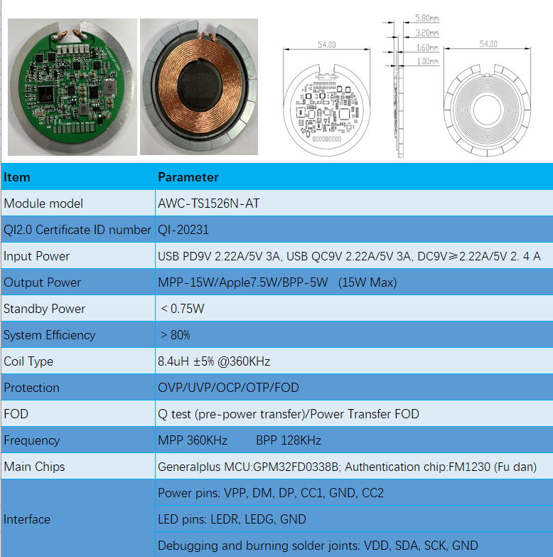艾坦斯推出Qi2MPP无线充电模组AWC-TS1526N-AT<strong></p>
<p>QIC虚拟币</strong>，助力Qi2发展
