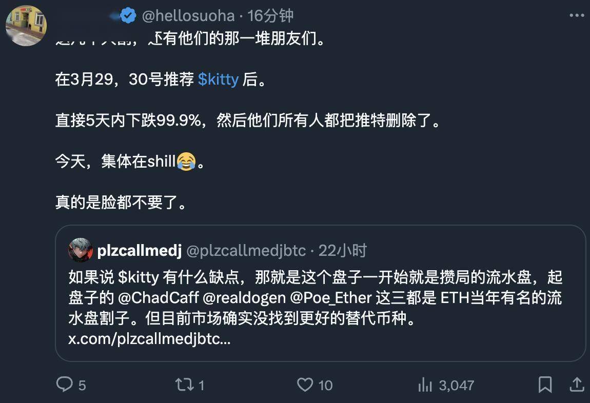 MEME 币风云再起：Kitty 概念币解析