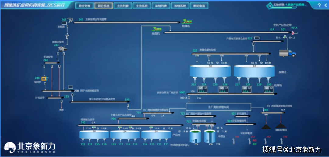 智能选矿虚拟仿真软件