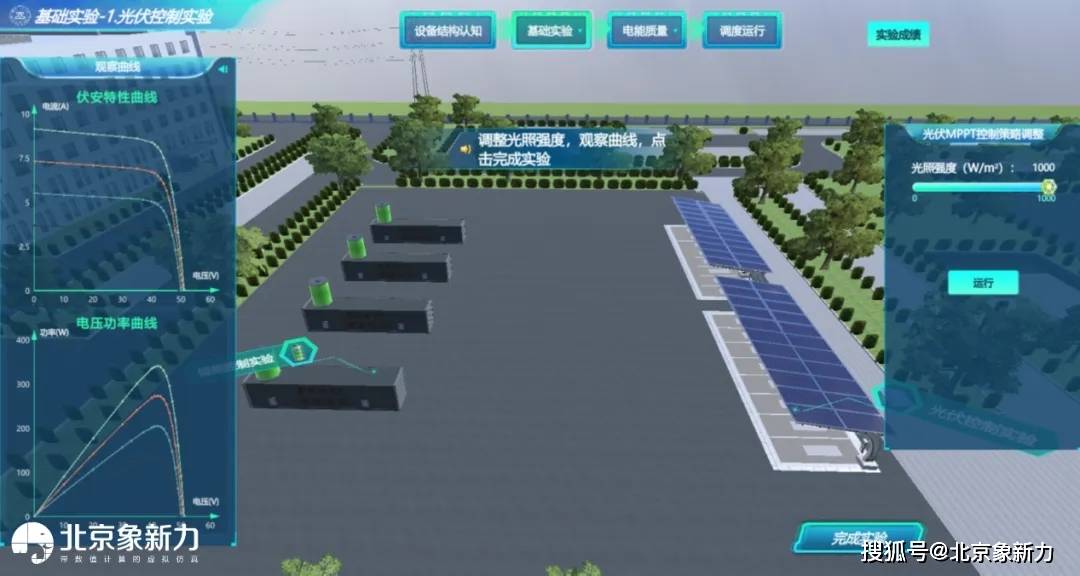 智慧电力园区虚拟仿真软件