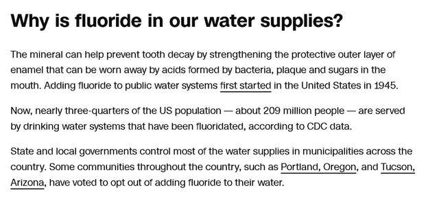 美国人的自来水中<strong></p>
<p>虚拟币余额</strong>，将不再添加这种化学物质？