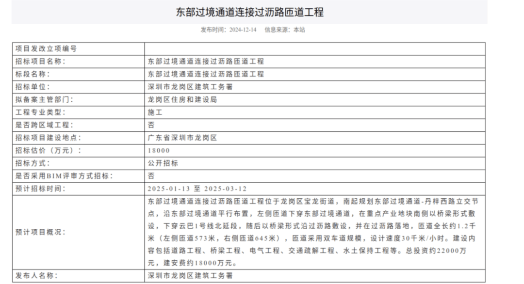 一度被传"烂尾"！盼了15年的深圳东部过境高速<strong></p>
<p>虚拟币台币</strong>，终于等来官宣推进