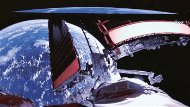 太阳翼才修好没多久<strong></p>
<p>虚拟币低保</strong>,又有“敌”撞过来了?3名航天员紧急加防