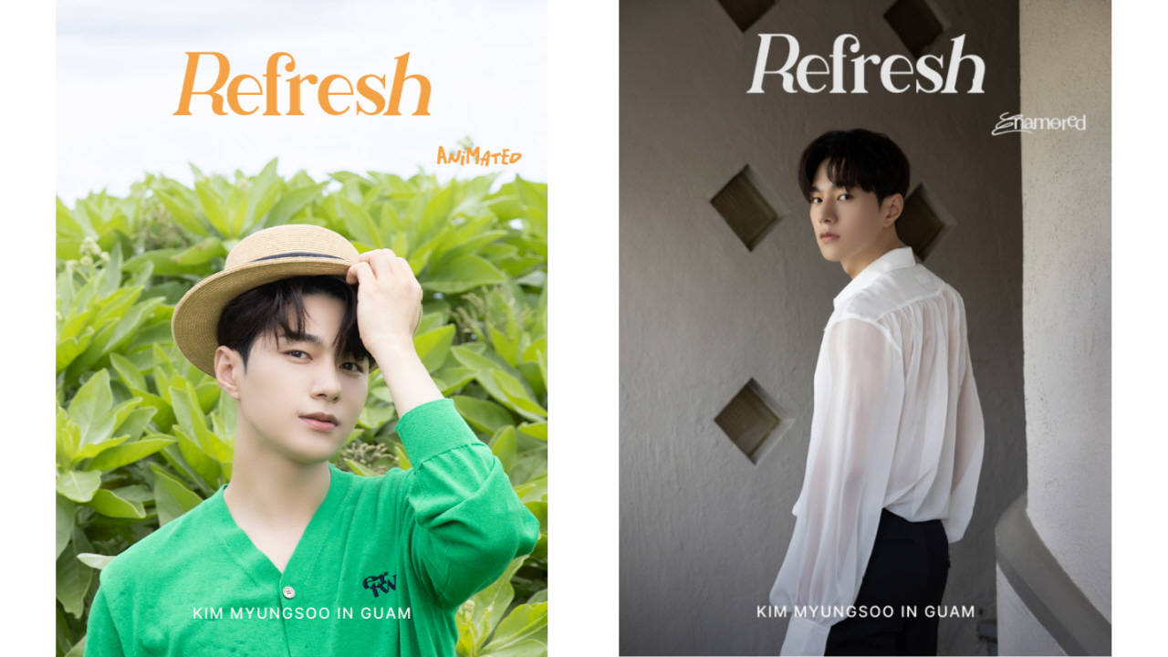 INFINITE金明洙个人写真集《Refresh》正在预售！多元魅力值得期待！