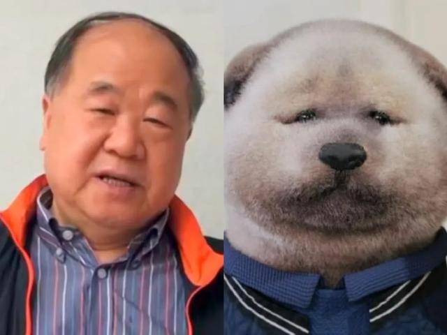 余华认证“潦草小狗”标签：气质确实有点像