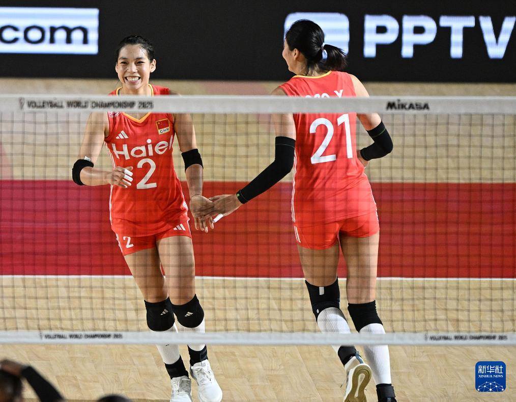 女排世锦赛:中国队胜多米尼加队