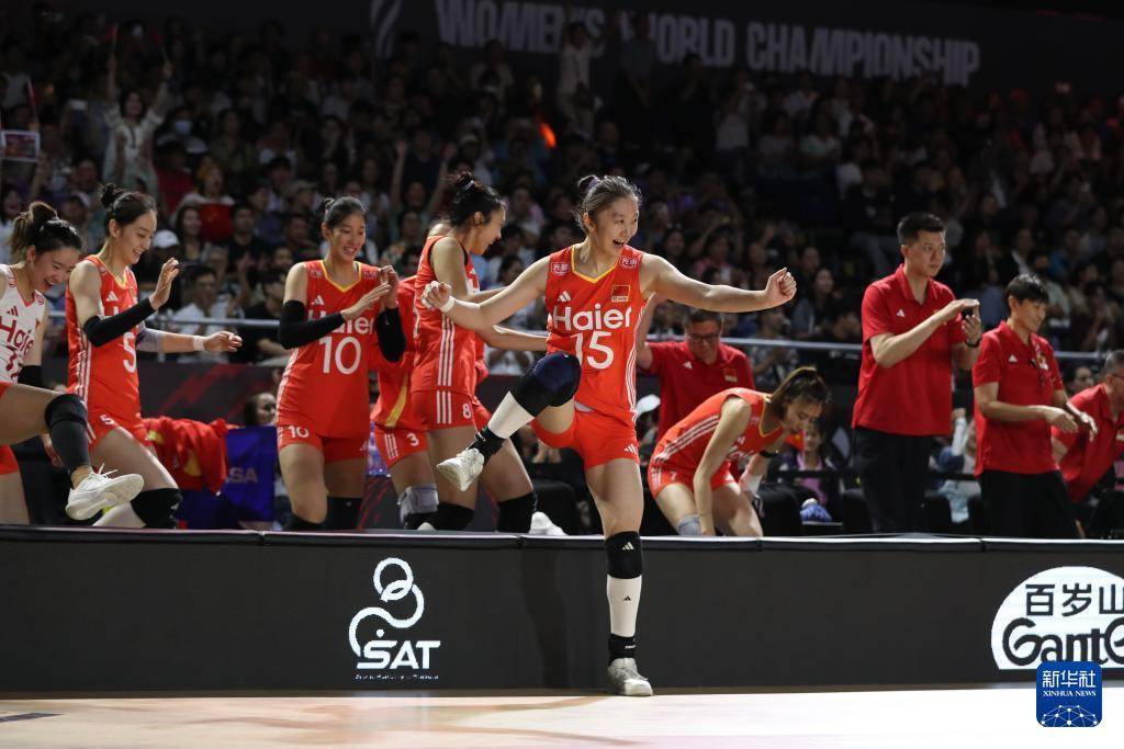 女排世锦赛:中国队胜多米尼加队