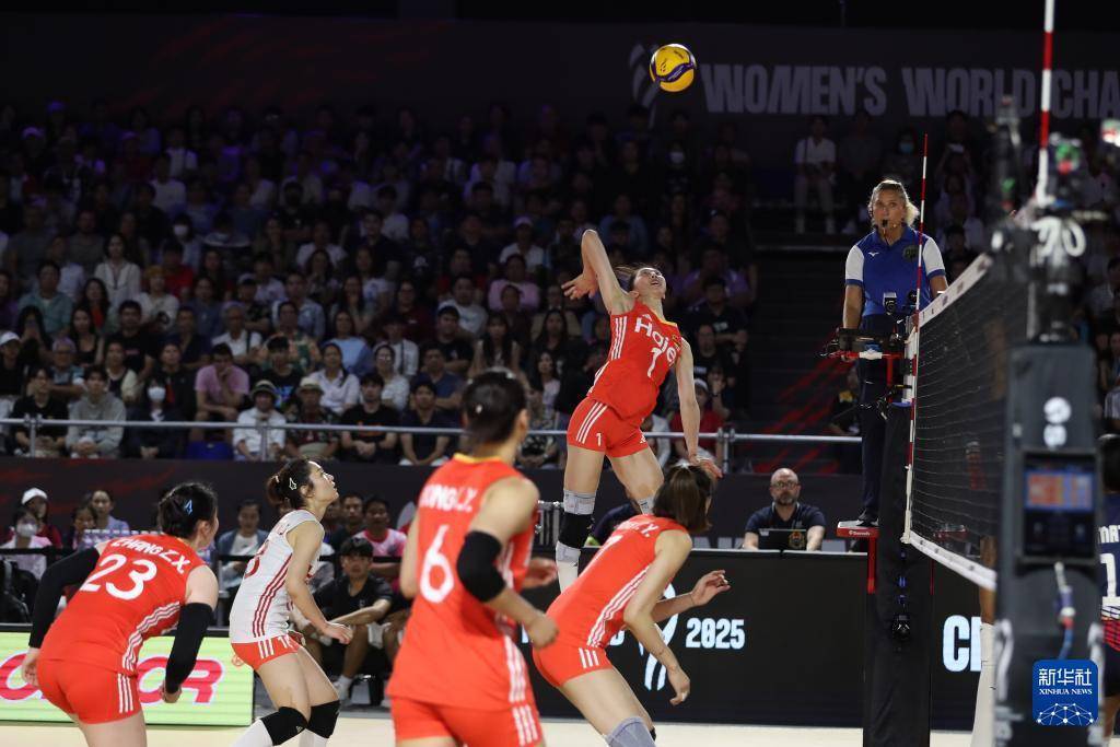 女排世锦赛:中国队胜多米尼加队