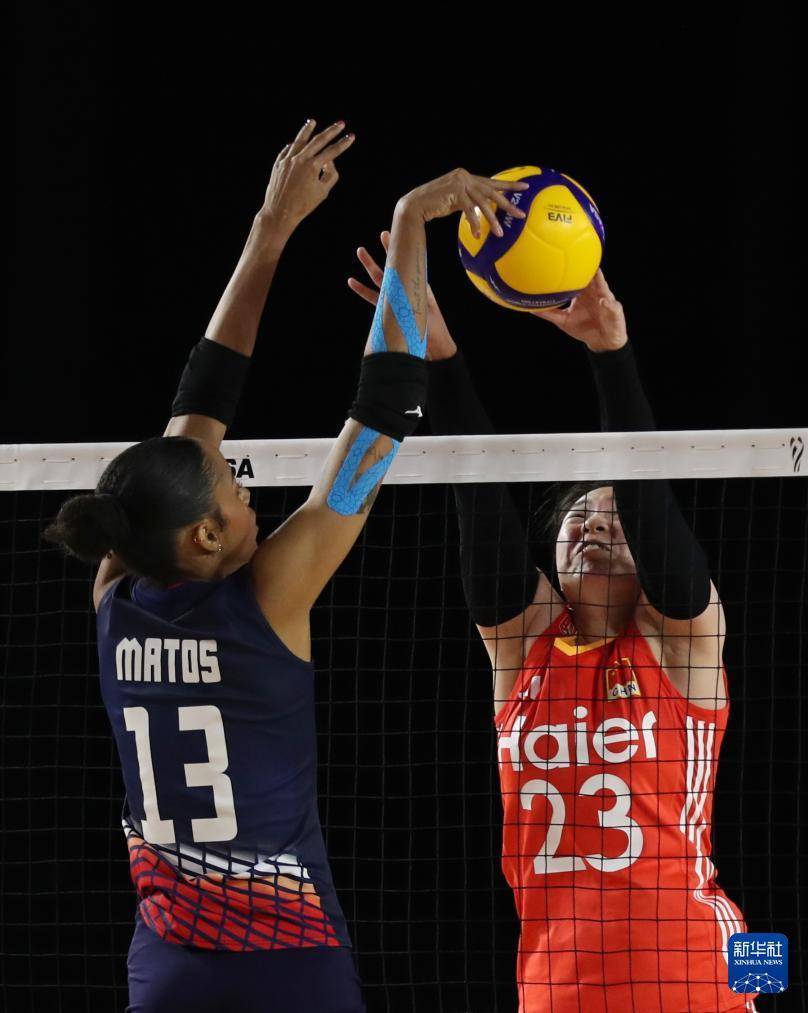 女排世锦赛:中国队胜多米尼加队