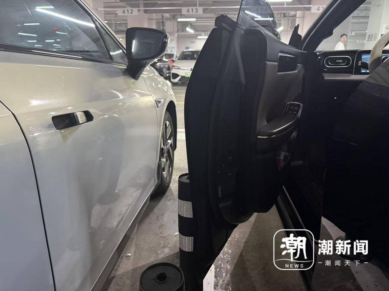 防了“开门杀”<strong></p>
<p>比特币换虚拟货币</strong>,却难了开车门?杭州西站网约车停车场软性护栏陷两难