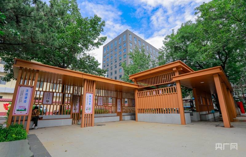 北京朝阳区酒仙桥街道中北路社区701家属院完成环境改造