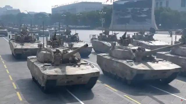 100式坦克<strong></p>
<p>寿司虚拟币</strong>?红旗-29?东风-61?九三阅兵都有哪些亮点?