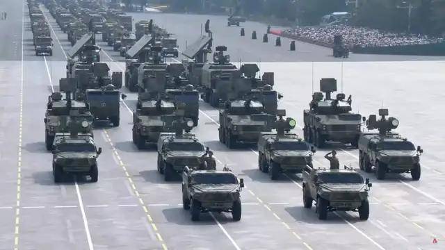 100式坦克<strong></p>
<p>寿司虚拟币</strong>?红旗-29?东风-61?九三阅兵都有哪些亮点?