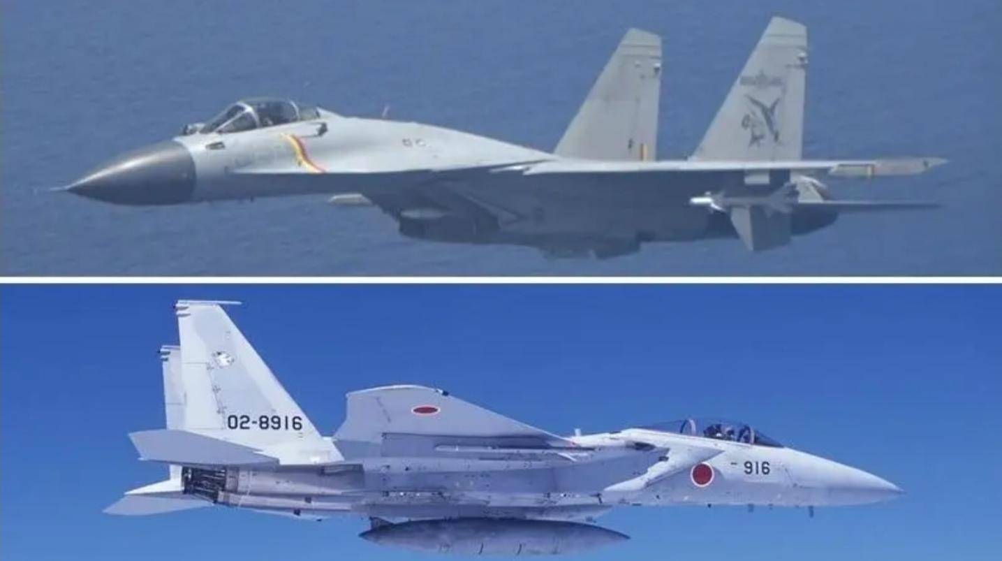 突发！2架日本F-15J逼近辽宁舰<strong></p>
<p>数字货币eos</strong>，歼-15T起飞拦截，硬碰硬分出胜负